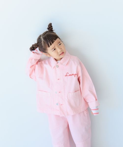 LOWRYS FARM（ローリーズファーム）の「カラーカバーオール　183328（カバーオール・キッズ・ピンク/イエロー/ブルー・150cm/110cm/120cm/130cm/140cm）」の22枚目の写真