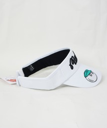 Malbon Golf（マルボンゴルフ）の「MALBON GOLF LOGO SUN VISOR