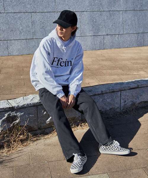 FFEIN(フェイン)の「【FFEIN(フェイン)】ワイドストレートデニムパンツ(デニムパンツ・メンズ・チャコール/サックスブルー/ブラック/ブルー・SMALL/MEDIUM/LARGE)」の6枚目の写真