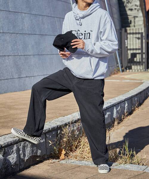 FFEIN(フェイン)の「【FFEIN(フェイン)】ワイドストレートデニムパンツ(デニムパンツ・メンズ・チャコール/サックスブルー/ブラック/ブルー・SMALL/MEDIUM/LARGE)」の8枚目の写真
