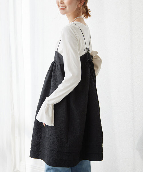 SLOBE IENA（スローブイエナ）の「ベルスリーブロンTEE（Tシャツ