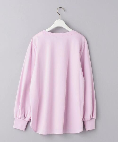 UNITED ARROWS(ユナイテッドアローズ)の「PONTE ロングスリーブ カットソー(Tシャツ/カットソー・レディース・ホワイト/ダークグレー/ライトピンク・FREE)」の18枚目の写真