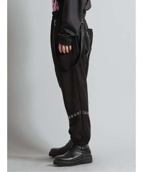 semantic design（セマンティックデザイン）の「セマンティックデザイン/semantic design SD×PSYCHONATION サルエル カーゴパンツ（カーゴパンツ・メンズ・ターコイズブルー/レッド/ブラック・MEDIUM/LARGE）」の5枚目の写真