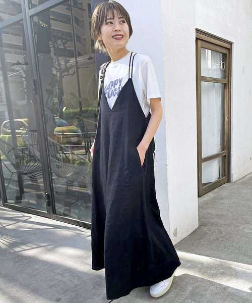 Spick & Span（スピックアンドスパン）の「HAPPY THOUGHTロゴT（Tシャツ/カットソー・レディース・ホワイト/ブラック・FREE）」の10枚目の写真