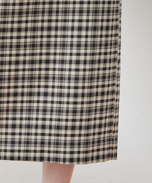 DEICY（デイシー）の「ハイウエストチェックロングスカート（スカート・レディース・ブラック/レッド・0/1）」の20枚目の写真