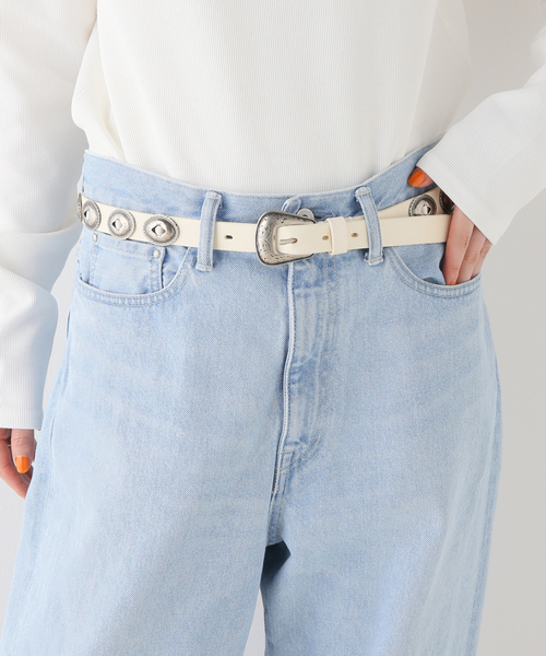 セール】【PUNTOVITA/プントヴィータ】コンチョベルト（細）（ベルト