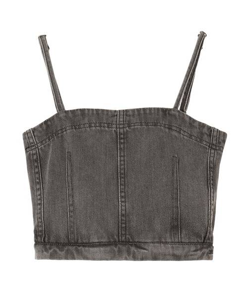 X-girl（エックスガール）の「2WAY DRESS（ワンピース・レディース・ブラック/インディゴブルー・S/M）」の4枚目の写真