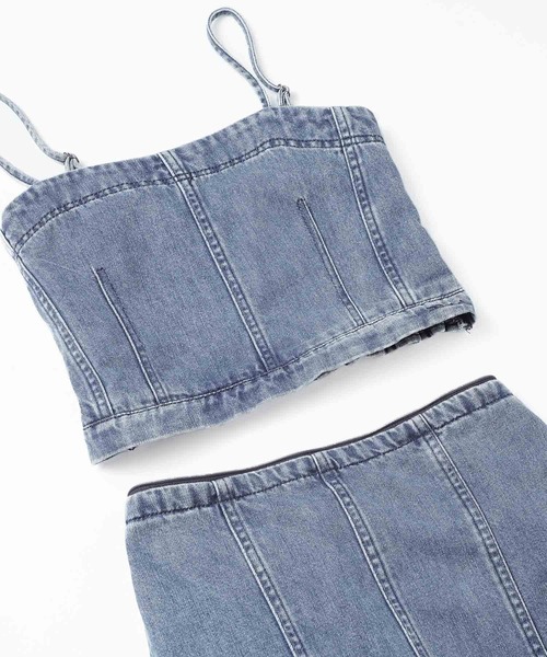 X-girl（エックスガール）の「2WAY DRESS（ワンピース・レディース・ブラック/インディゴブルー・S/M）」の10枚目の写真