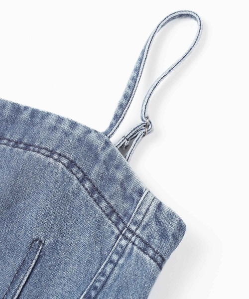 X-girl（エックスガール）の「2WAY DRESS（ワンピース・レディース・ブラック/インディゴブルー・S/M）」の12枚目の写真