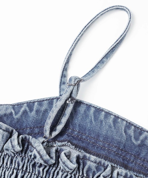 X-girl（エックスガール）の「2WAY DRESS（ワンピース・レディース・ブラック/インディゴブルー・S/M）」の13枚目の写真