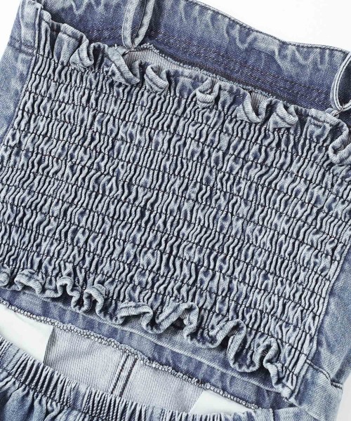 X-girl（エックスガール）の「2WAY DRESS（ワンピース・レディース・ブラック/インディゴブルー・S/M）」の19枚目の写真