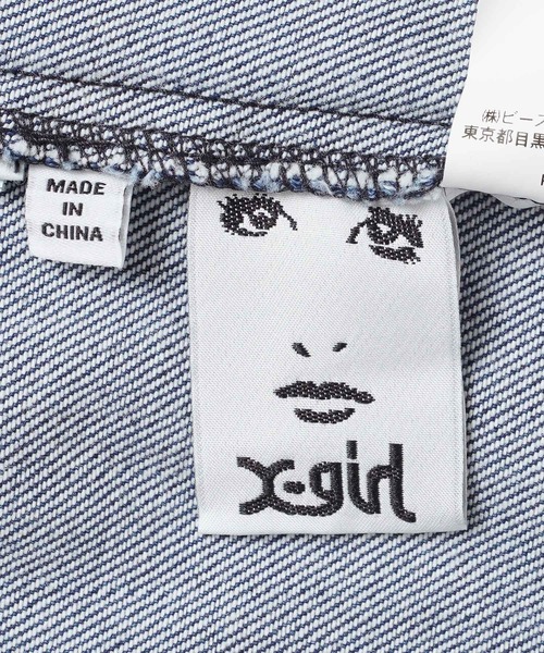 X-girl（エックスガール）の「2WAY DRESS（ワンピース・レディース・ブラック/インディゴブルー・S/M）」の21枚目の写真