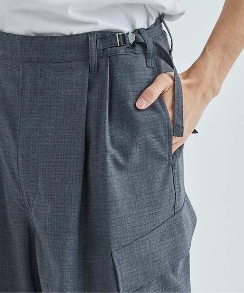 Product Twelve(プロダクトトゥエルブ)の「【Product Twelve / プロダクトトゥエルブ】T/W Dot Air CARGO PANTS(カーゴパンツ・メンズ・ブラック/グレー・2/3)」の15枚目の写真