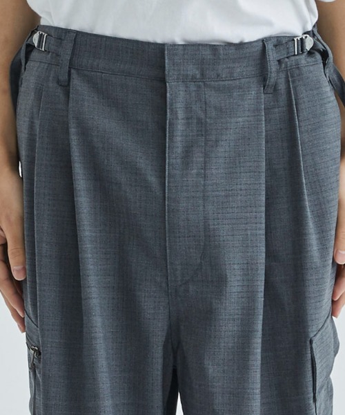 Product Twelve(プロダクトトゥエルブ)の「【Product Twelve / プロダクトトゥエルブ】T/W Dot Air CARGO PANTS(カーゴパンツ・メンズ・ブラック/グレー・2/3)」の17枚目の写真