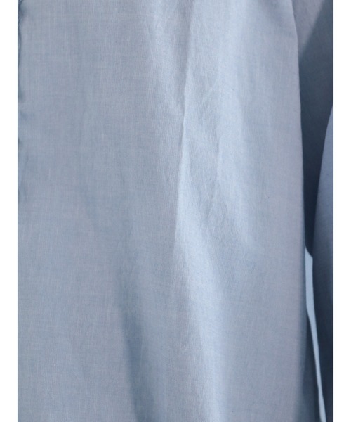 Samansa Mos2(サマンサ モスモス)の「柄アソートレース付V切替ブラウス(シャツ/ブラウス・レディース・ブラック/ブルー/オフホワイト/チャコール・フリ-)」の21枚目の写真