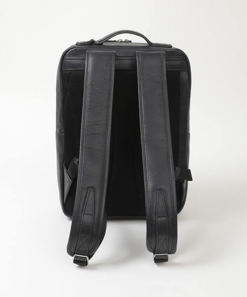 CROWDED CLOSET（クラウデッドクローゼット）の「【JOYA(ジョヤ)】シボ感レザーバックパック（バックパック/リュック・メンズ・ネイビー/ブラック・FREE）」の8枚目の写真