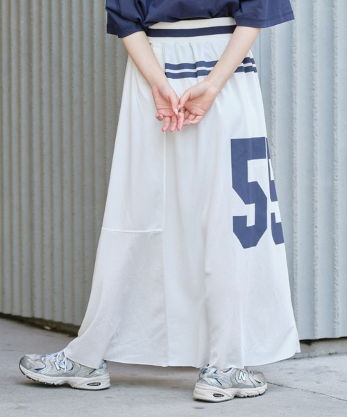 新品【etsinta／エシンタ】リメイクメッシュユニフォームスカート etsinta（エシンタ）の「【etsinta／エシンタ】リメイクメッシュ
