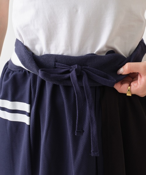 新品【etsinta／エシンタ】リメイクメッシュユニフォームスカート etsinta（エシンタ）の「【etsinta／エシンタ】リメイクメッシュ