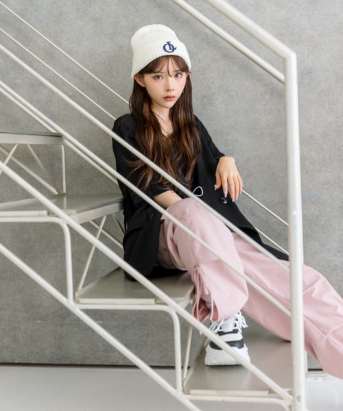 OLIVE des OLIVE（オリーブデオリーブ）の「神バランス半袖テーラードジャケット　1031070100（テーラードジャケット・レディース・グレー/ブラック/ライトグレー・FREE）」の6枚目の写真