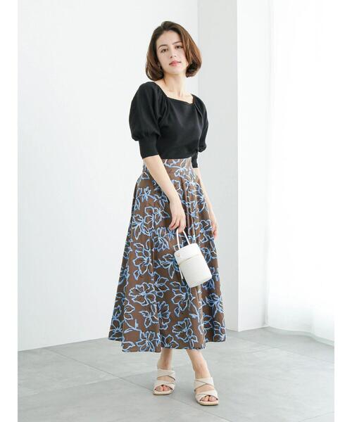 Te chichi(テチチ)の「バニティ2WAYバッグ(ハンドバッグ・レディース・オフホワイト/オリーブ/ブラック・F)」の4枚目の写真