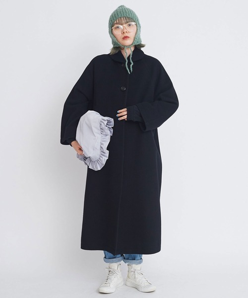 I am I in fact...(アイアムアイインファクト)の「WOOL フライトニットキャップ(ニットキャップ/ビーニー・レディース・ブラック/ホワイト/グリーン/レッド・FREE)」の16枚目の写真