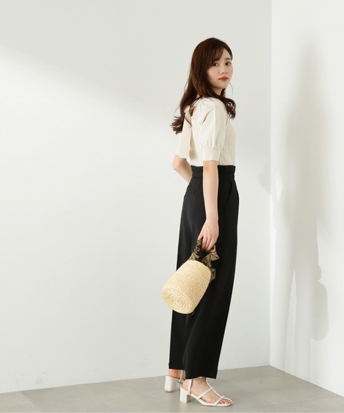 PROPORTION BODY DRESSING(プロポーションボディドレッシング)の「ランダムリブバックリボンニット / 1213270702(ニット/セーター・レディース・ブラック/ピンク/グリーン/オフホワイト・FREE)」の15枚目の写真