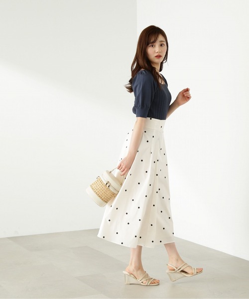 PROPORTION BODY DRESSING(プロポーションボディドレッシング)の「ランダムリブバックリボンニット / 1213270702(ニット/セーター・レディース・ブラック/ピンク/グリーン/オフホワイト・FREE)」の16枚目の写真