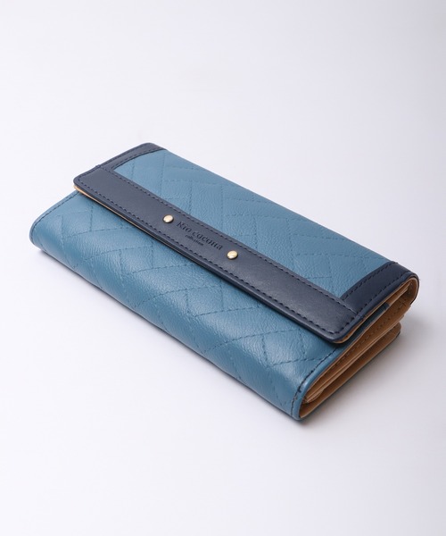 ★日本未発売★MOANA SEA LONG WALLET ロングウォレット 長財布 MOAMOA お金をサッと取り出せるLFファスナー ロングウォレット