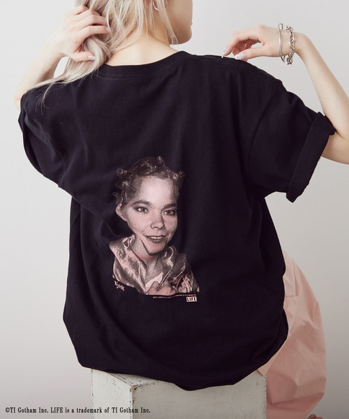 WHIMSIC（ウィムジック）の「【LIFE×WHIMSIC】DOT（Tシャツ/カットソー・メンズ・ホワイト/ブラック・FREE）」の2枚目の写真