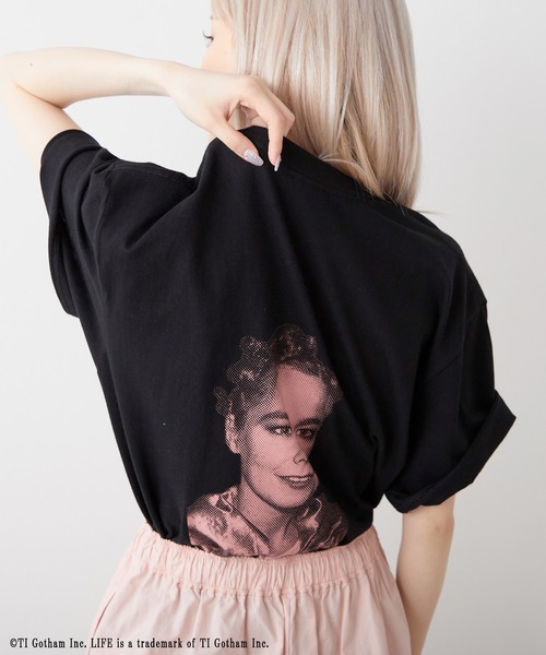 WHIMSIC（ウィムジック）の「【LIFE×WHIMSIC】DOT（Tシャツ/カットソー・メンズ・ホワイト/ブラック・FREE）」の13枚目の写真