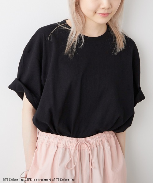 WHIMSIC（ウィムジック）の「【LIFE×WHIMSIC】DOT（Tシャツ/カットソー・メンズ・ホワイト/ブラック・FREE）」の16枚目の写真