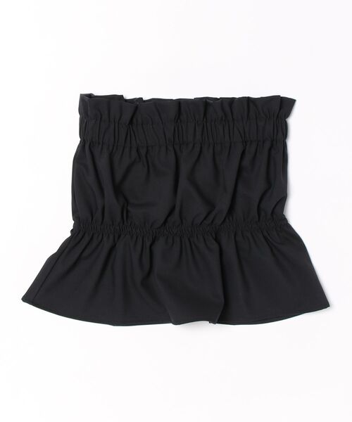 wee9s(ウィークス)の「plus one bustier / プラスワンビスチェ(ベスト・レディース・ブラック/アイボリー/ベージュ/ネイビー・FREE)」の4枚目の写真