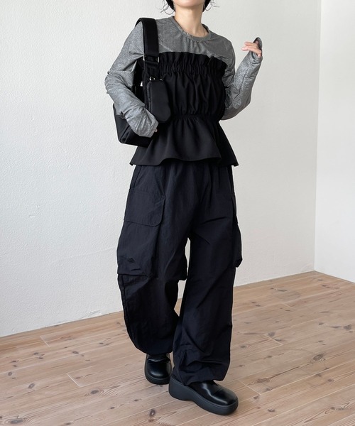 frey  PLUS ONE BUSTIER(プラスワン ビスチェ) plus one bustier (綺麗目ツルッと素材) | wee9s | ウィークス