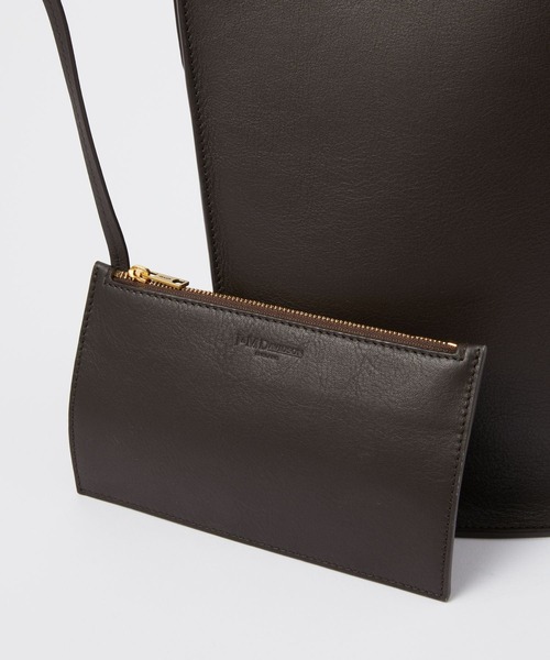 J&M Davidson（ジェイアンドエムデヴィッドソン）の「J&M DAVIDSON BICOLOUR QUIVER BUCKET ジェイアンドエムデヴィッドソン バイカラー クイバー バケット トートバッグ（トートバッグ・レディース・ダークブラウン・FREE）」の4枚目の写真