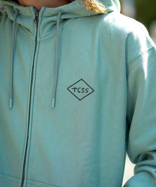 TCSS（ティーシーエスエス）の「ZIP PAKA/Critical Slide(クリティカルスライド)TCSSジップアップパーカー（パーカー・メンズ・ミント/ブルー/ブラック・LARGE/MEDIUM/X-LARGE/SMALL）」の12枚目の写真