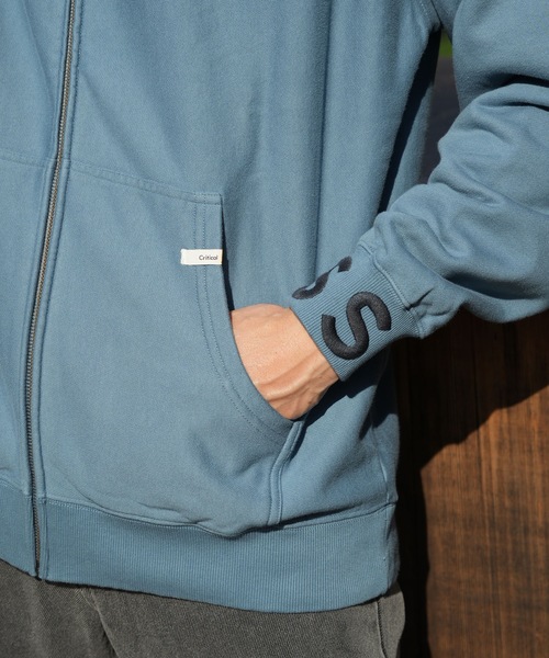 TCSS（ティーシーエスエス）の「ZIP PAKA/Critical Slide(クリティカルスライド)TCSSジップアップパーカー（パーカー・メンズ・ミント/ブルー/ブラック・LARGE/MEDIUM/X-LARGE/SMALL）」の6枚目の写真