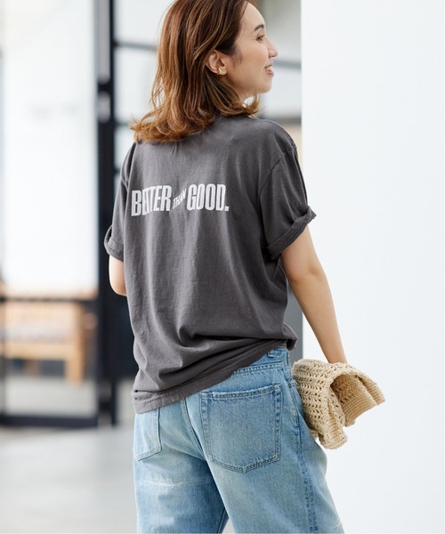 FRAMeWORK(フレームワーク)の「≪WEB限定追加≫【BETTER THAN GOOD/ベターザングッド】NCSGI TEE2(Tシャツ/カットソー・レディース・ホワイト/グレー・FREE)」の8枚目の写真