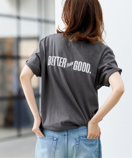 FRAMeWORK(フレームワーク)の「≪WEB限定追加≫【BETTER THAN GOOD/ベターザングッド】NCSGI TEE2(Tシャツ/カットソー・レディース・ホワイト/グレー・FREE)」の9枚目の写真