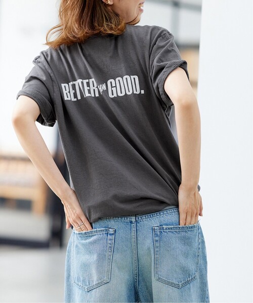 FRAMeWORK(フレームワーク)の「≪WEB限定追加≫【BETTER THAN GOOD/ベターザングッド】NCSGI TEE2(Tシャツ/カットソー・レディース・ホワイト/グレー・FREE)」の10枚目の写真