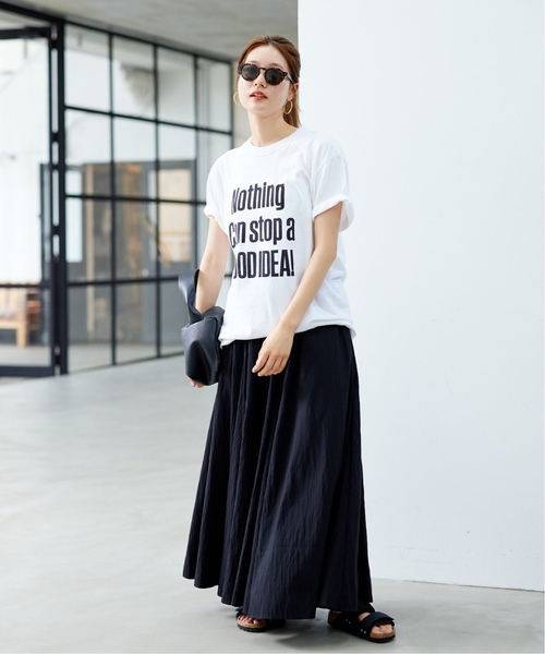 FRAMeWORK(フレームワーク)の「≪WEB限定追加≫【BETTER THAN GOOD/ベターザングッド】NCSGI TEE2(Tシャツ/カットソー・レディース・ホワイト/グレー・FREE)」の11枚目の写真