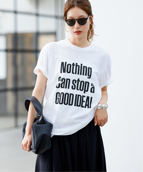 FRAMeWORK(フレームワーク)の「≪WEB限定追加≫【BETTER THAN GOOD/ベターザングッド】NCSGI TEE2(Tシャツ/カットソー・レディース・ホワイト/グレー・FREE)」の14枚目の写真
