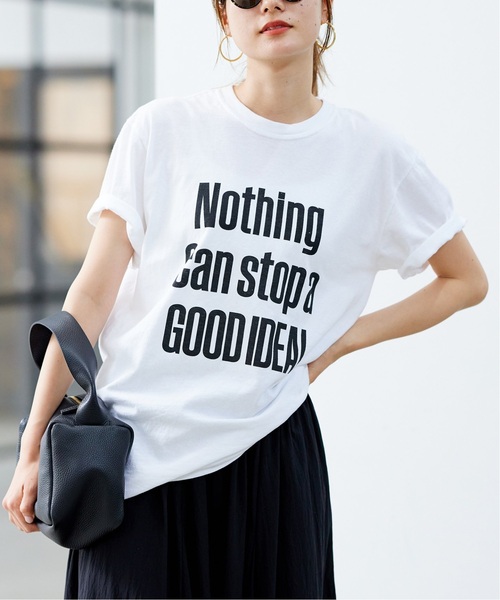 FRAMeWORK(フレームワーク)の「≪WEB限定追加≫【BETTER THAN GOOD/ベターザングッド】NCSGI TEE2(Tシャツ/カットソー・レディース・ホワイト/グレー・FREE)」の15枚目の写真