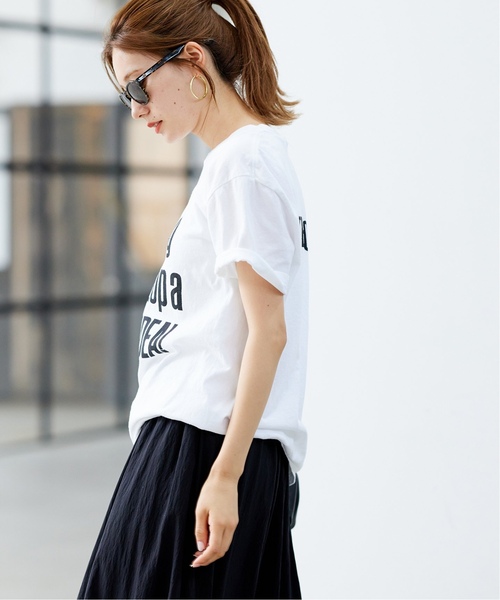 FRAMeWORK(フレームワーク)の「≪WEB限定追加≫【BETTER THAN GOOD/ベターザングッド】NCSGI TEE2(Tシャツ/カットソー・レディース・ホワイト/グレー・FREE)」の16枚目の写真