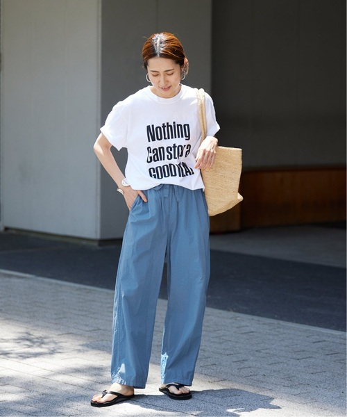 FRAMeWORK(フレームワーク)の「≪WEB限定追加≫【BETTER THAN GOOD/ベターザングッド】NCSGI TEE2(Tシャツ/カットソー・レディース・ホワイト/グレー・FREE)」の18枚目の写真