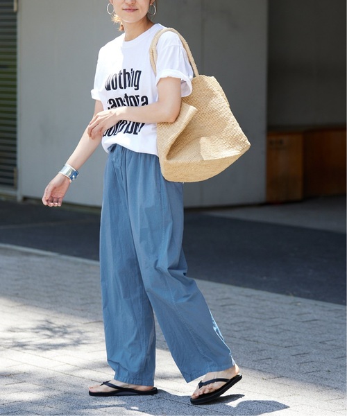 FRAMeWORK(フレームワーク)の「≪WEB限定追加≫【BETTER THAN GOOD/ベターザングッド】NCSGI TEE2(Tシャツ/カットソー・レディース・ホワイト/グレー・FREE)」の19枚目の写真