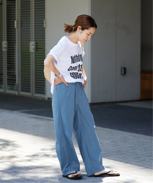 FRAMeWORK(フレームワーク)の「≪WEB限定追加≫【BETTER THAN GOOD/ベターザングッド】NCSGI TEE2(Tシャツ/カットソー・レディース・ホワイト/グレー・FREE)」の20枚目の写真