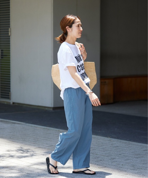 FRAMeWORK(フレームワーク)の「≪WEB限定追加≫【BETTER THAN GOOD/ベターザングッド】NCSGI TEE2(Tシャツ/カットソー・レディース・ホワイト/グレー・FREE)」の21枚目の写真