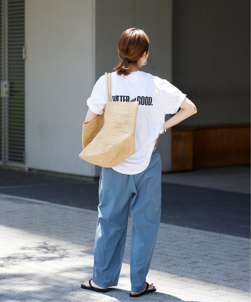 FRAMeWORK(フレームワーク)の「≪WEB限定追加≫【BETTER THAN GOOD/ベターザングッド】NCSGI TEE2(Tシャツ/カットソー・レディース・ホワイト/グレー・FREE)」の22枚目の写真