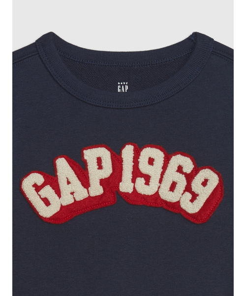 GAP(ギャップ)の「GAP 1969 アーチロゴ スウェット・トレーナー (幼児)(スウェット・キッズ・ネイビー/グレー・12-18M/2 YRS/5 YRS/3 YRS/18-24M/4 YRS/6-12 M)」の4枚目の写真