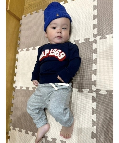 GAP(ギャップ)の「GAP 1969 アーチロゴ スウェット・トレーナー (幼児)(スウェット・キッズ・ネイビー/グレー・12-18M/2 YRS/5 YRS/3 YRS/18-24M/4 YRS/6-12 M)」の9枚目の写真